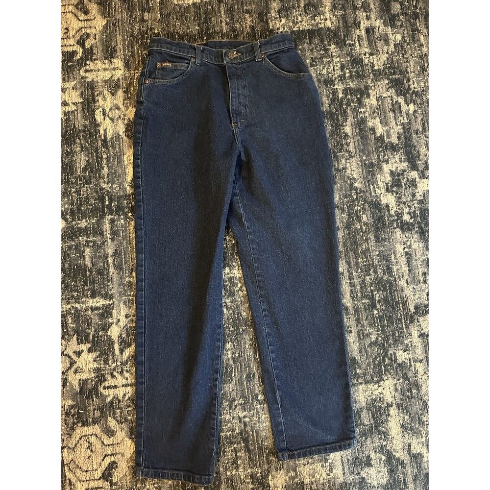 Vintage Lee Riders High Waisted Tapered Mom Jeans Women's 10 Petite 90’s Cotton - Picture 3 of 8